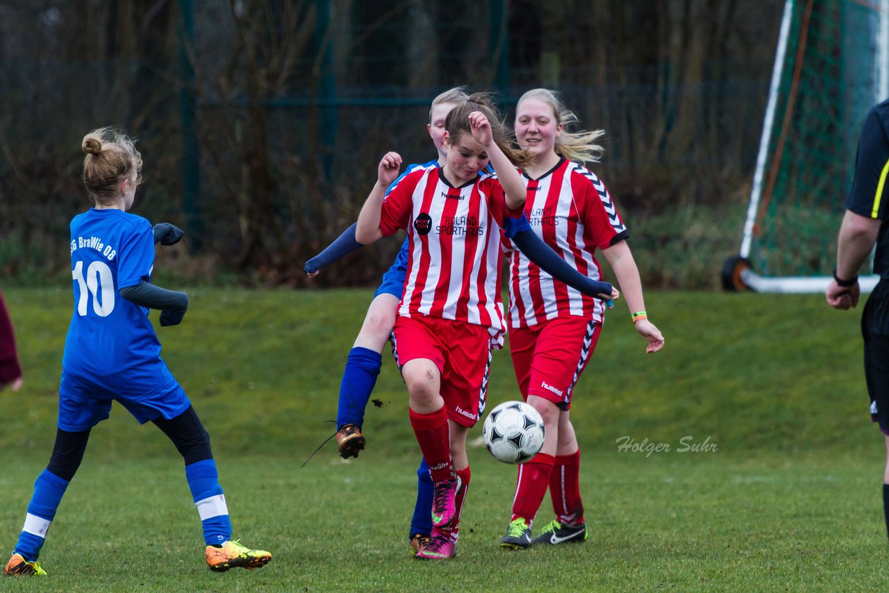 Bild 169 - C-Juniorinnen FSG-BraWie 08 - TuS Tensfeld : Ergebnis: 0:8